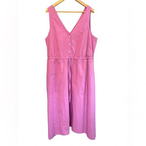 GAP Pink Midi Dress